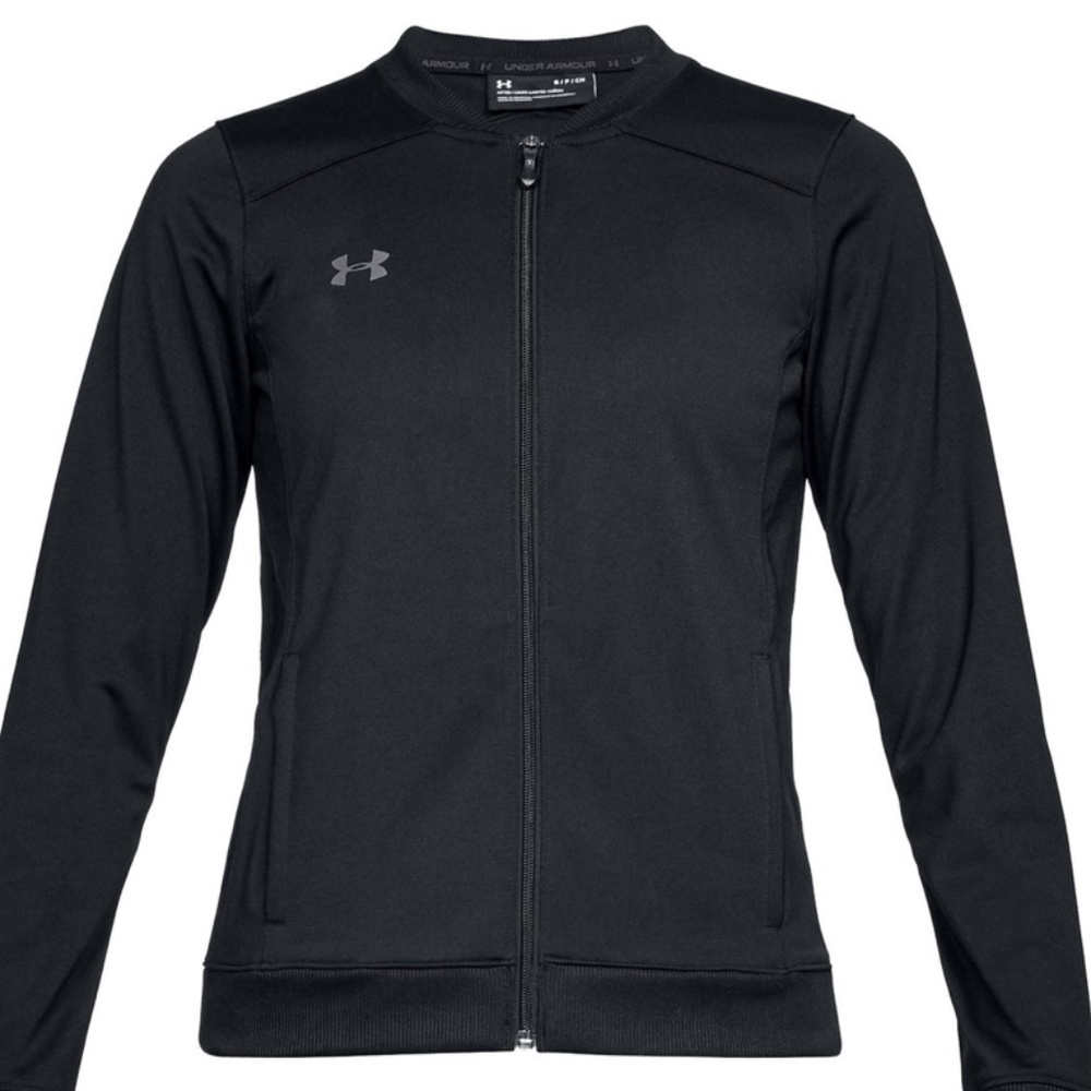 Under Armour Black Challenger Track Jacket II 1314616 001 NWT